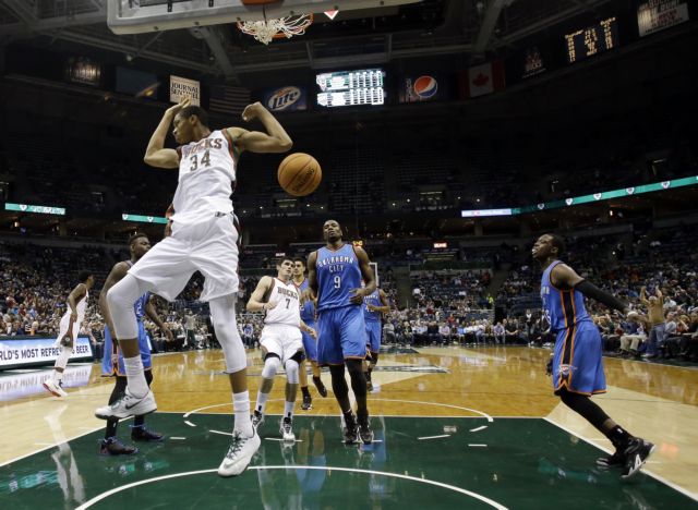 Νέα εξαιρετική εμφάνιση Αντετοκούνμπο, πολύ καλός και ο Κουφός